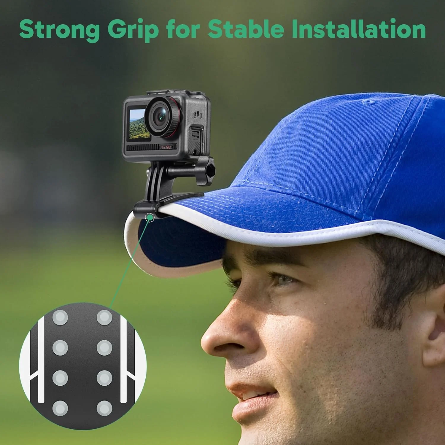 2-in-1 Quick Release Adjustable Head Strap Mount - Image 5