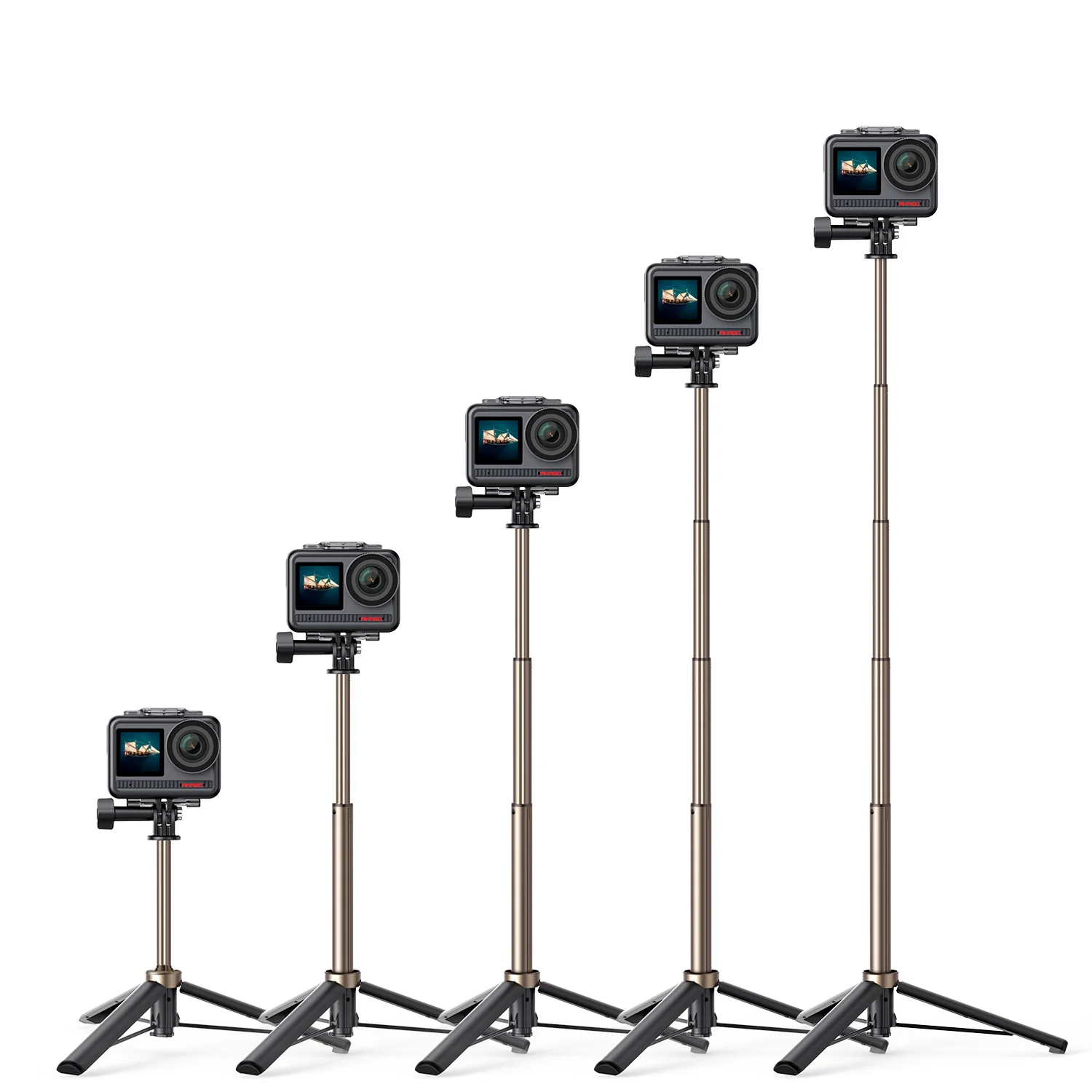 AKASO 60cm Selfie Stick Tripod - Image 3