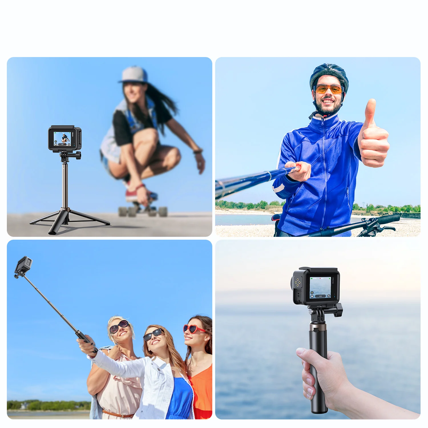 AKASO 60cm Selfie Stick Tripod - Image 5