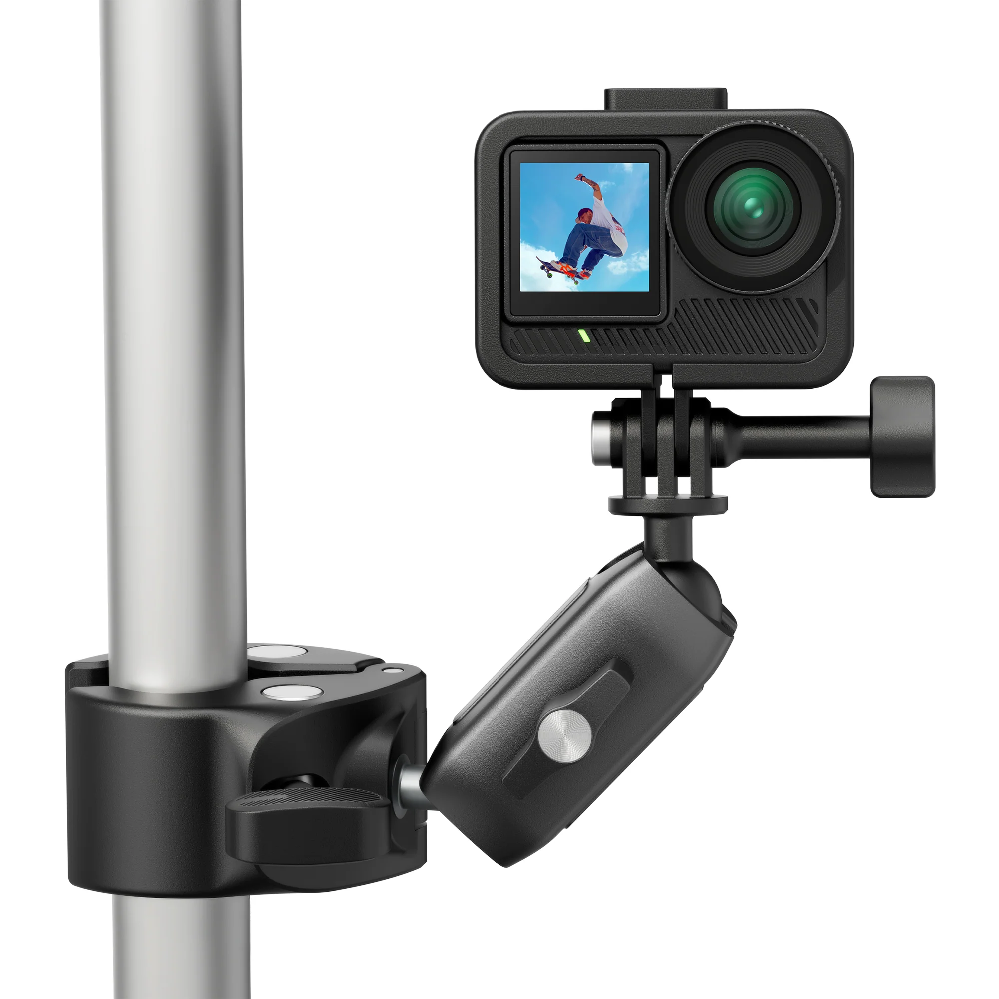 AKASO Action Camera Handlebar Clamp Mount - Image 4