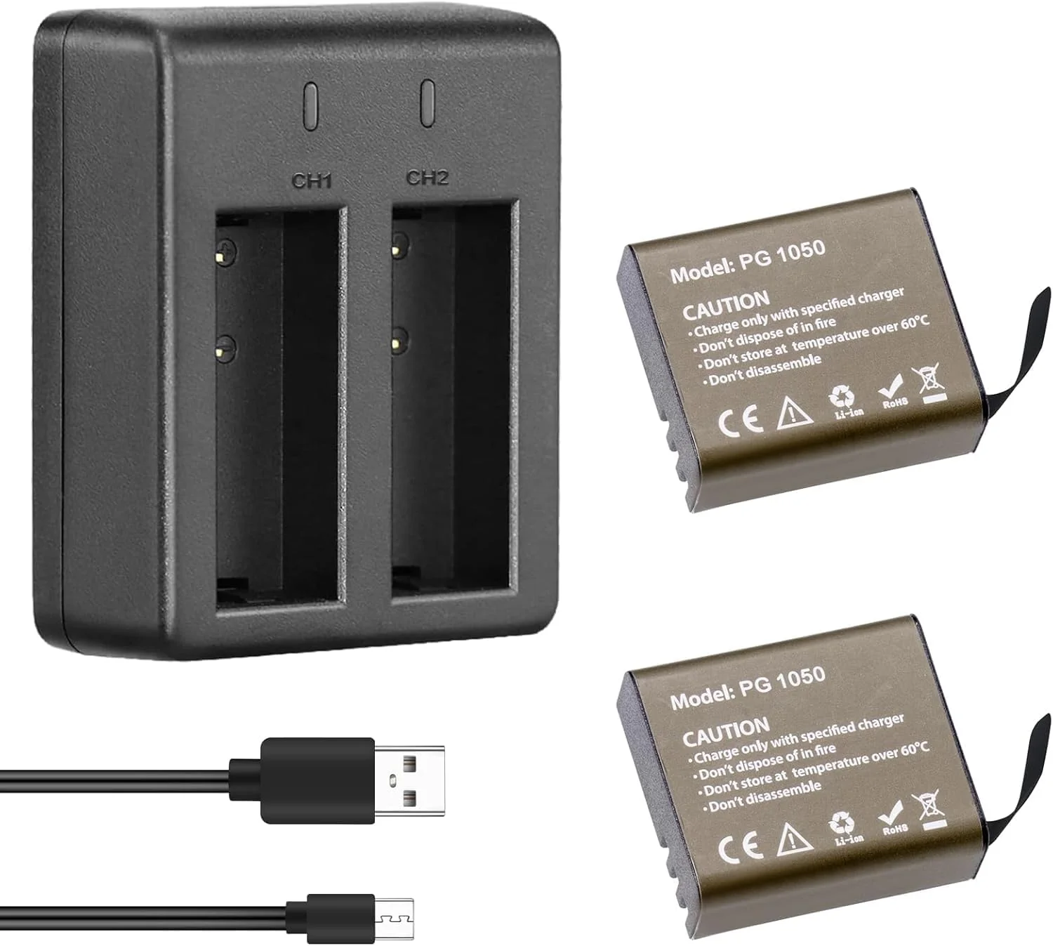 Action Camera Battery