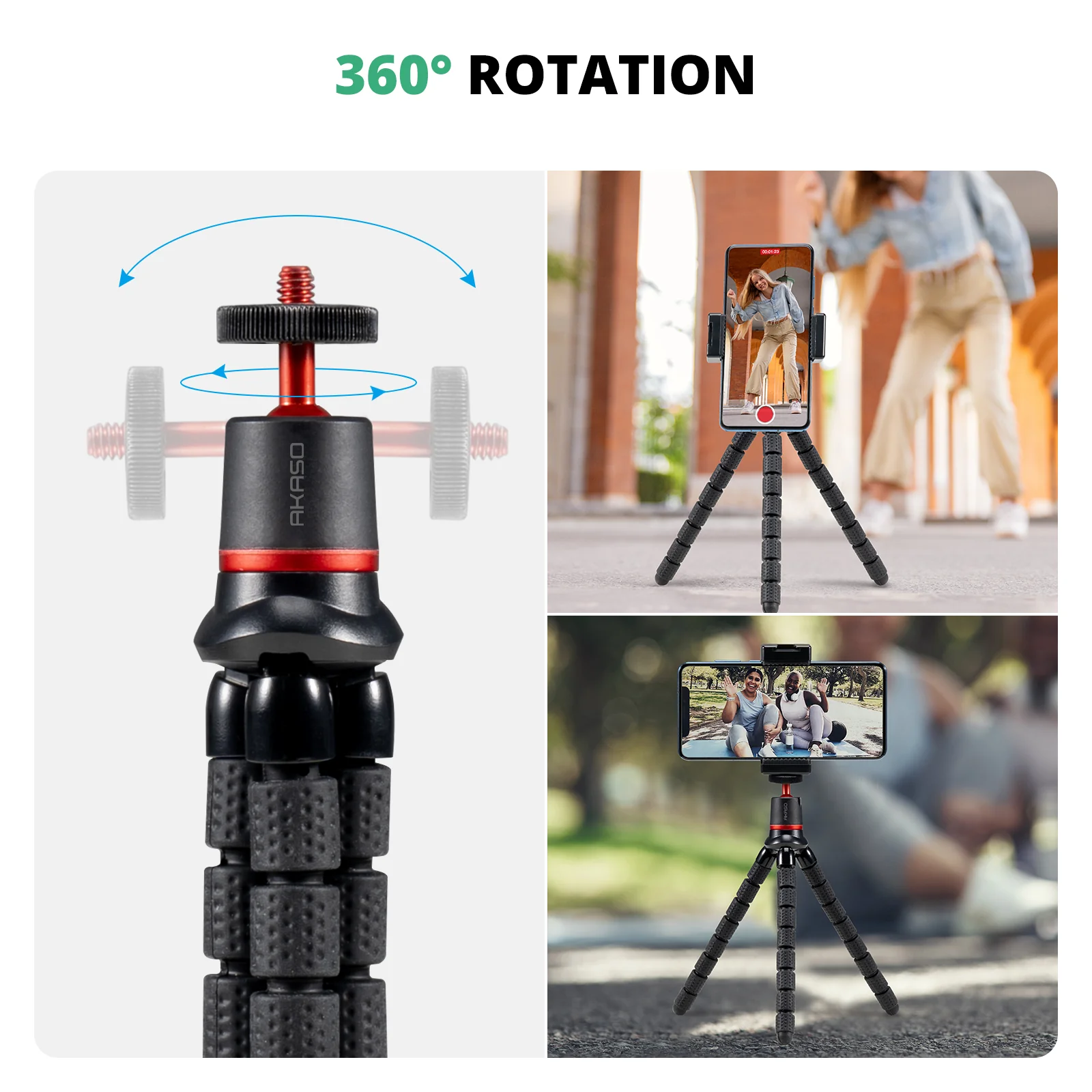 Flexible Tripod Accessories Kit - Image 3