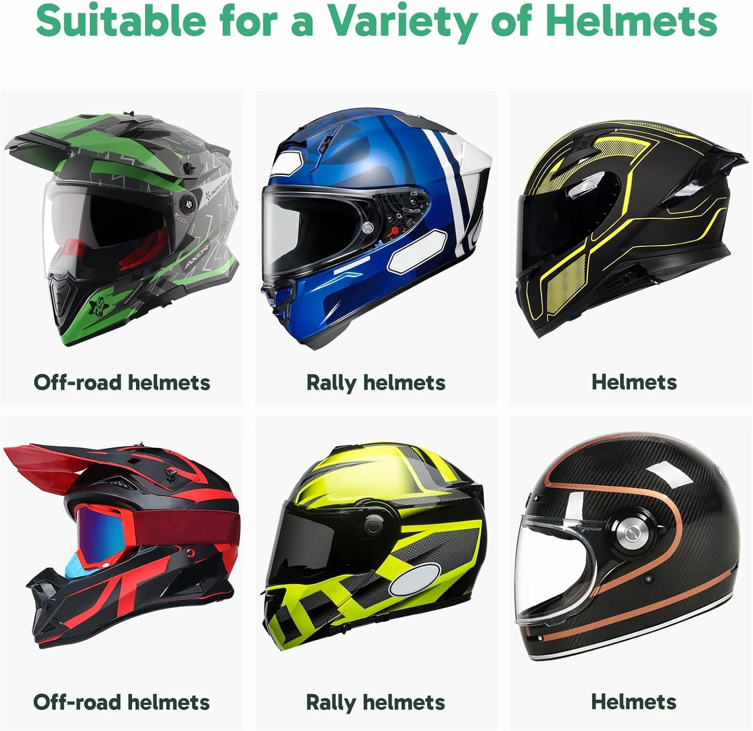AKASO Motorcycle Helmet Chin Strap Mount - Image 5