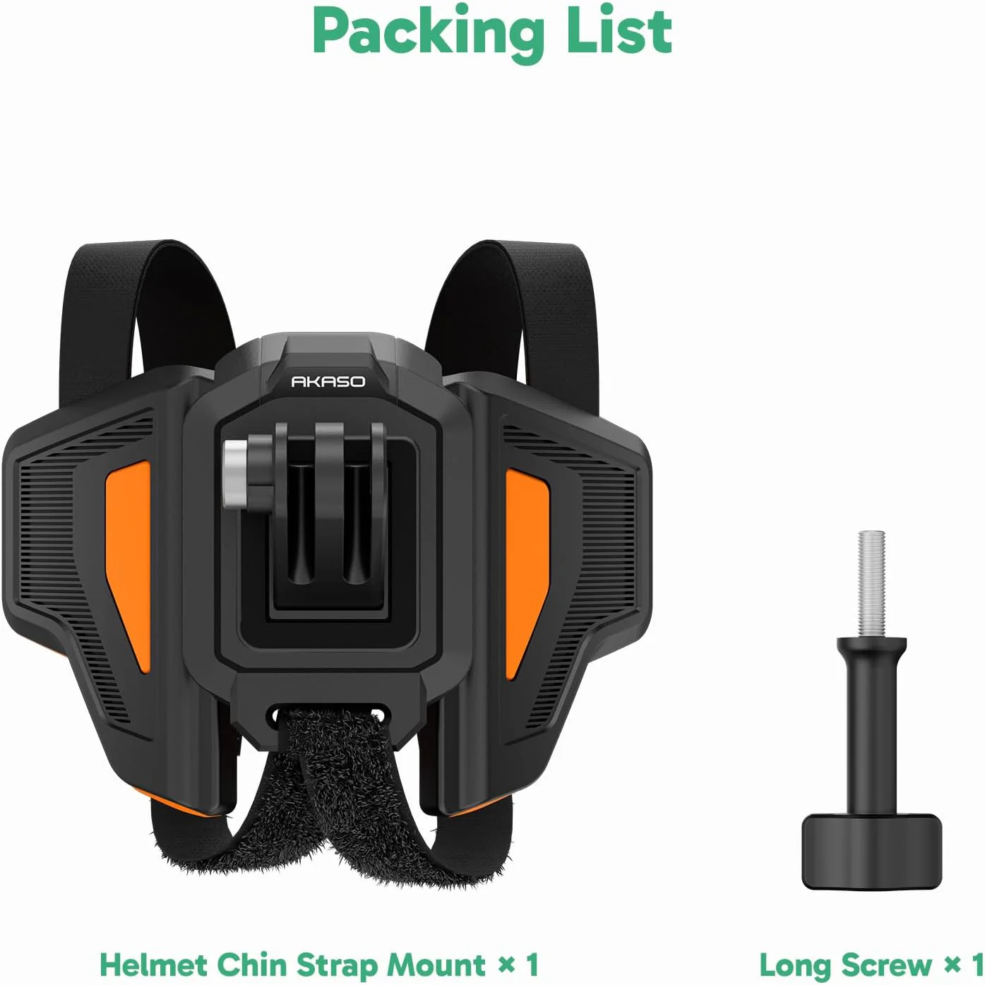 AKASO Motorcycle Helmet Chin Strap Mount - Image 7