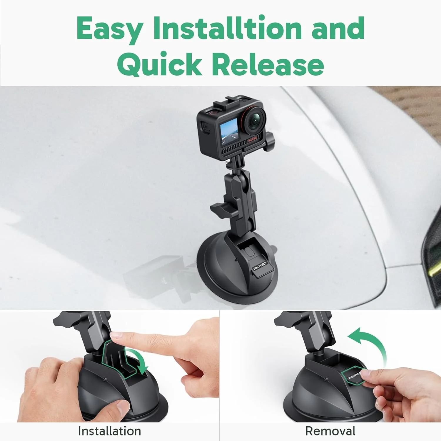 Suction Cup Car Mount - Image 4